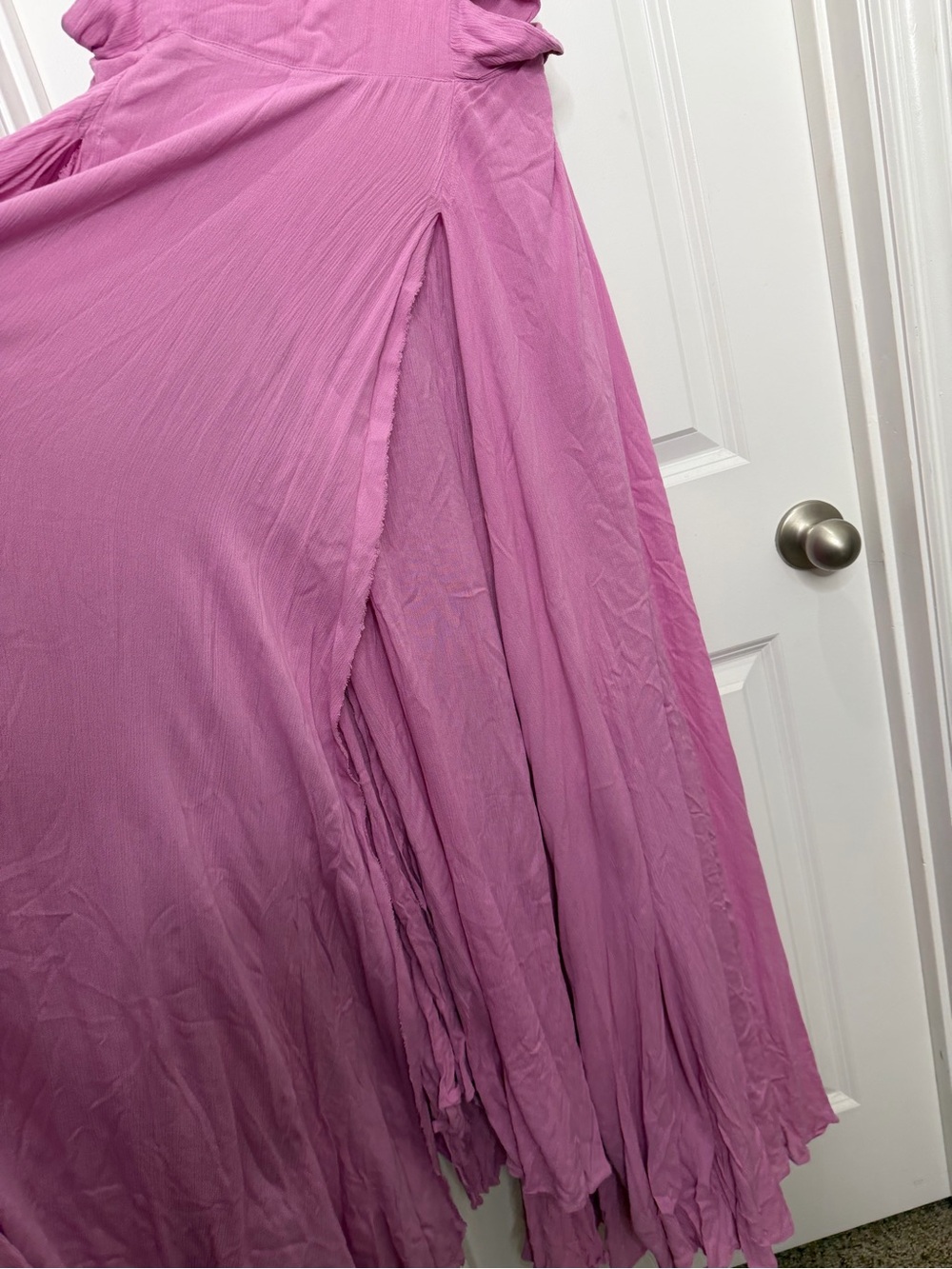 Free People Lille Maxi Dress Size Large Pink Purple NWT!! - Picture 7 of 12